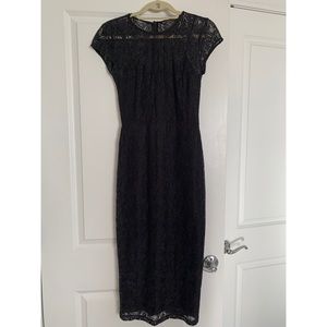 Long Black lace Trafuluc by ZARA dress